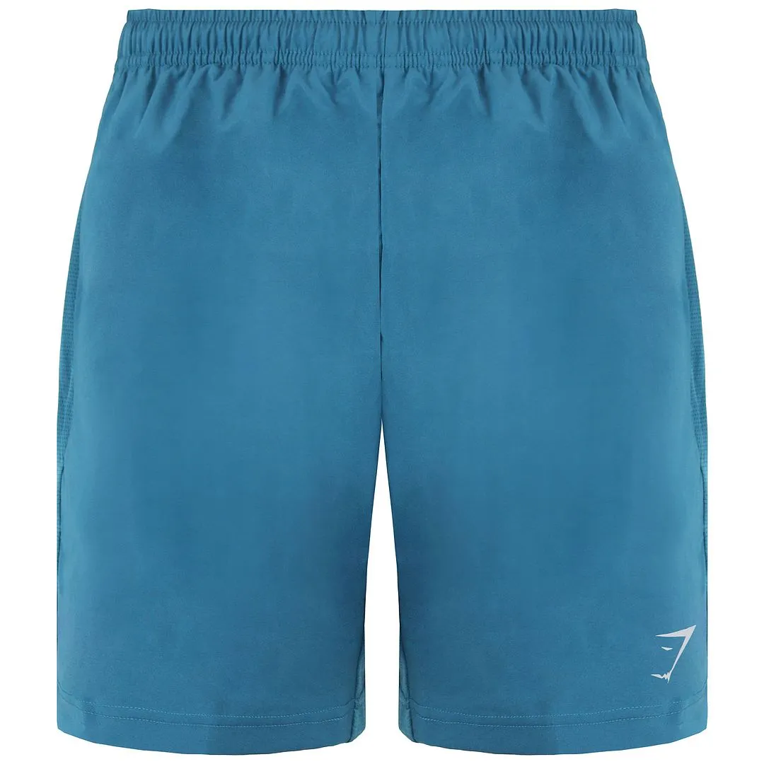 Gymshark Sport Logo Mens Teal Shorts