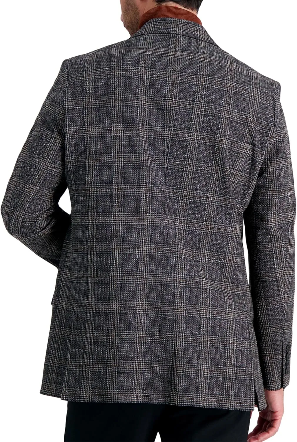 Haggar Men's JMH Premium Tailored Fit Subtle Print Stretch Sport Coat - Regular and Big & Tall Sizes