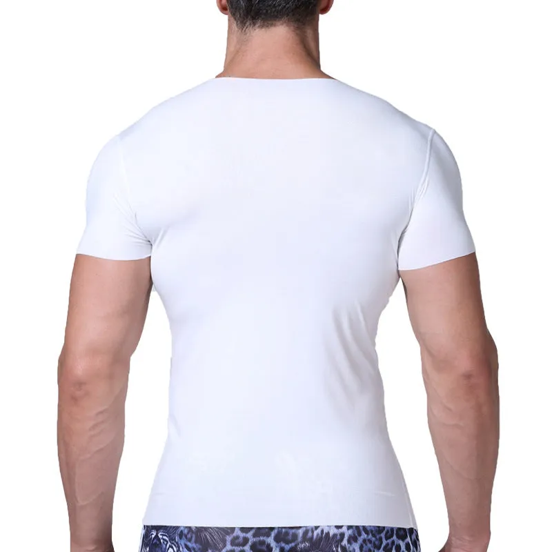 Half-Sleeved Solid Color Plain T-Shirt - GlamzLife