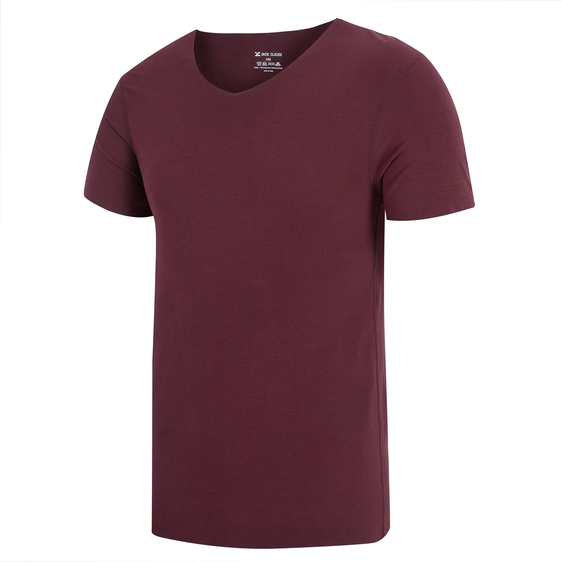 Half-Sleeved Solid Color Plain T-Shirt - GlamzLife