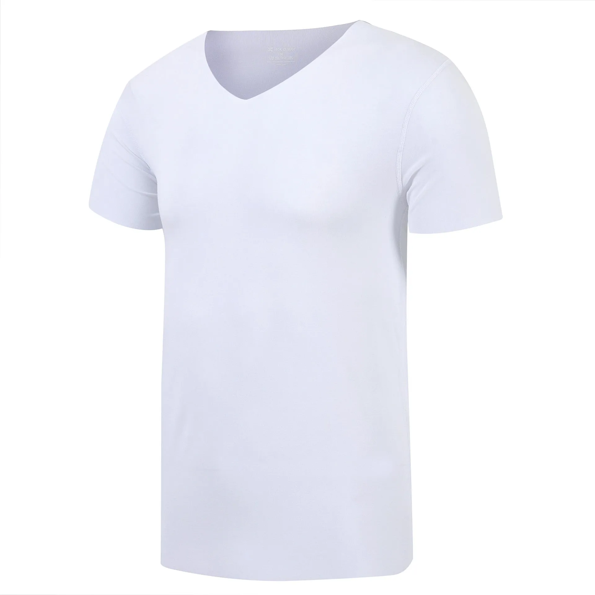 Half-Sleeved Solid Color Plain T-Shirt - GlamzLife