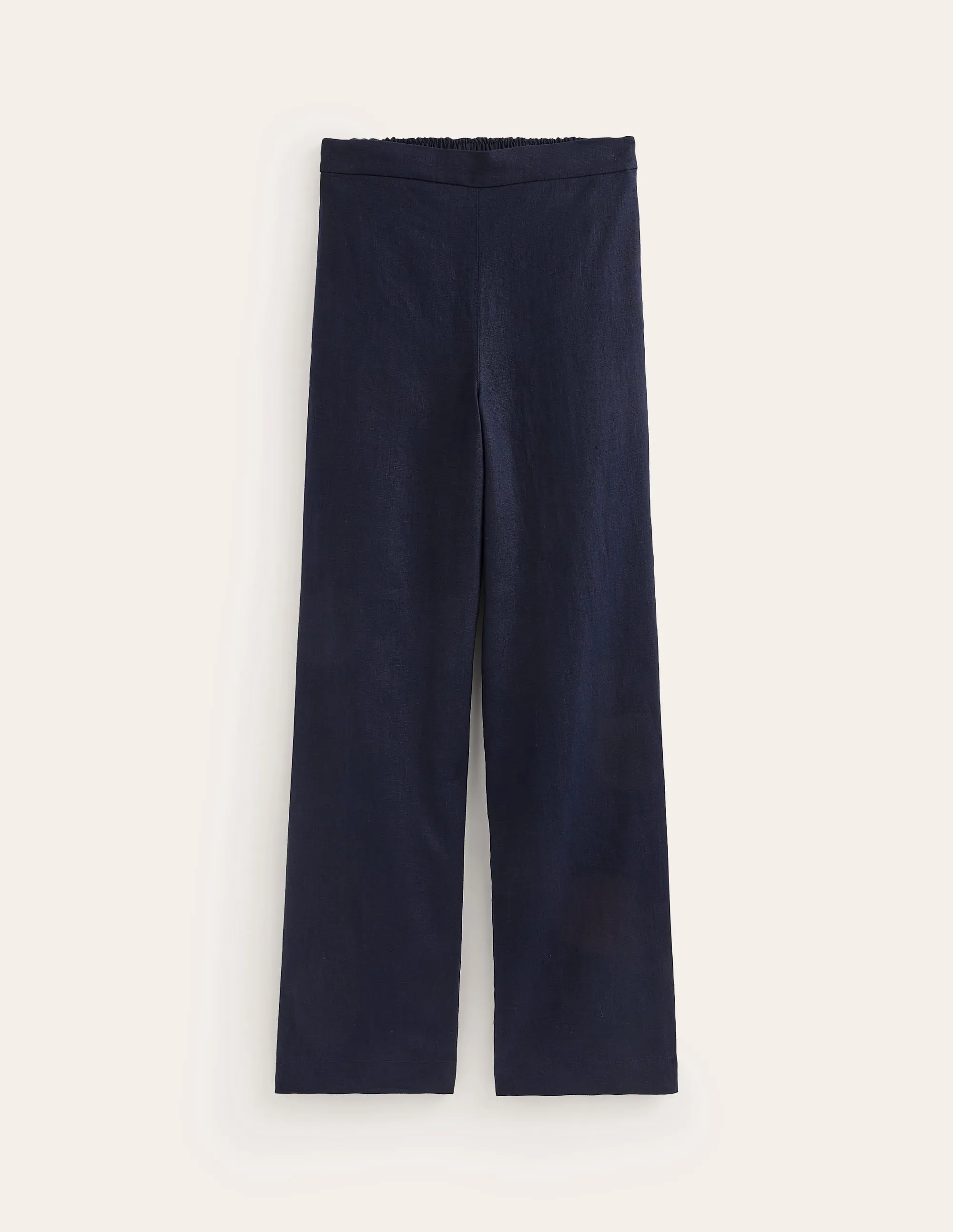 Hampstead Linen Trousers-Navy