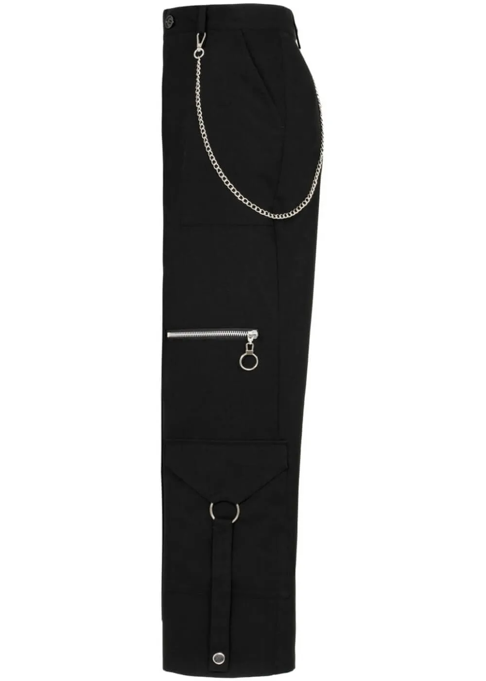 Hell Bunny Mallory Trousers Black