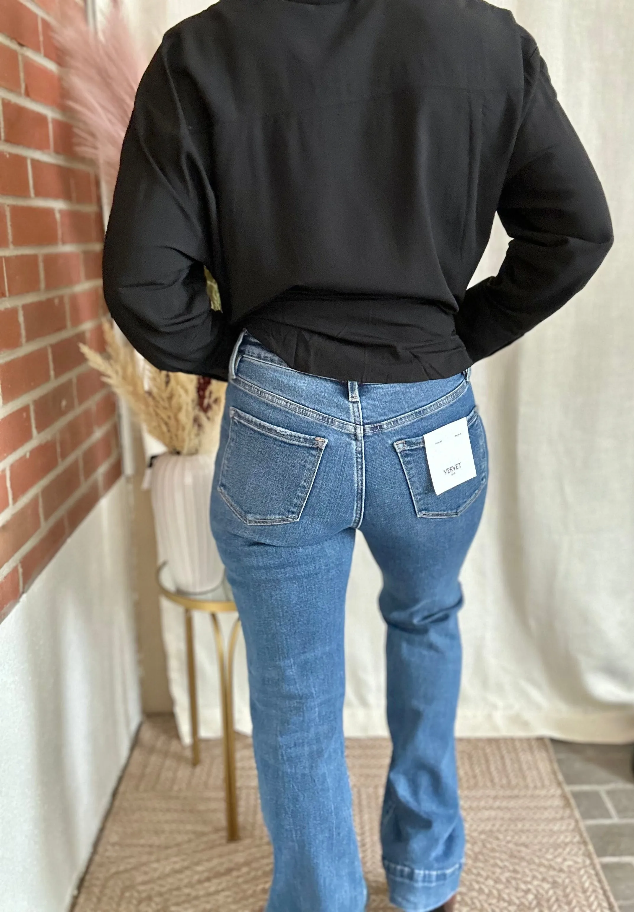 High Rise Trouser Relaxed Jeans
