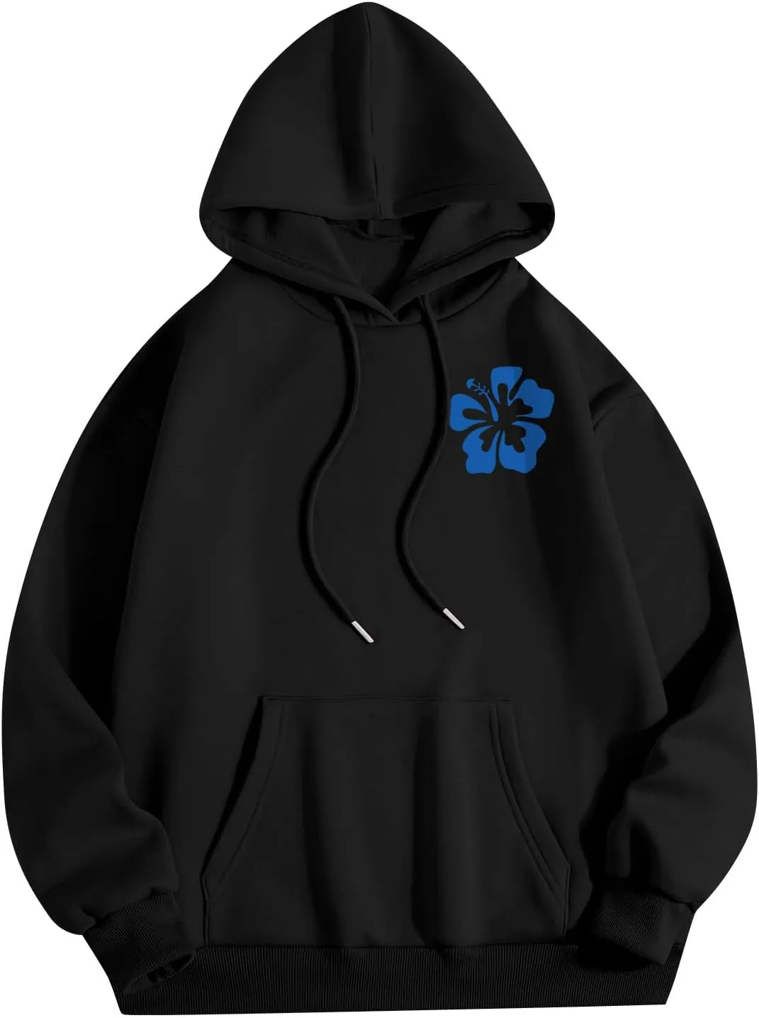 Hoodies For Teen Girls Long Sleeve Letter Print Casual Graphic Drawstring Pullover Cute Oversize Hoodie