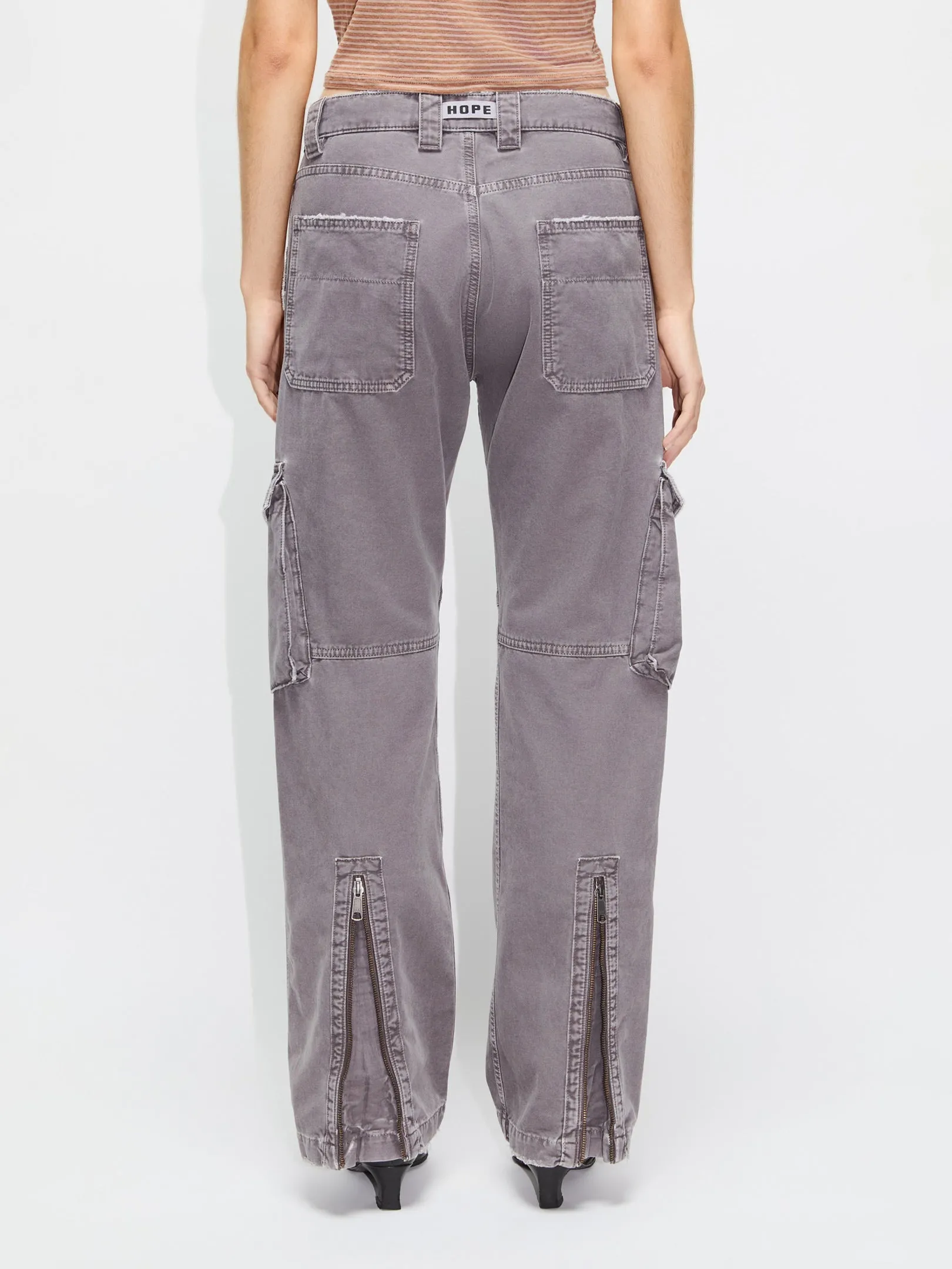 HOPE Rush Cargo Trousers Grey