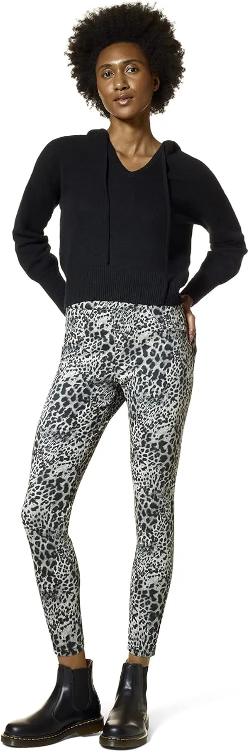 HUE Women's High Rise Denim Legging