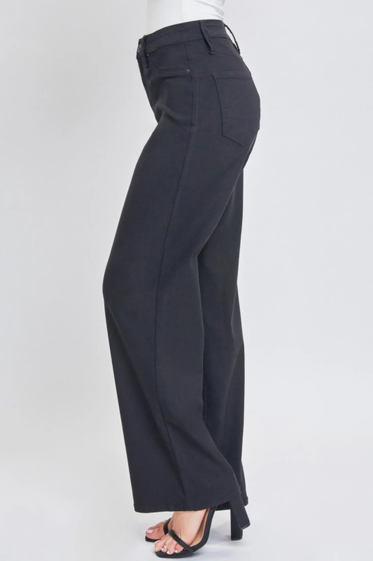 Hyperstretch Wide Leg Jeans