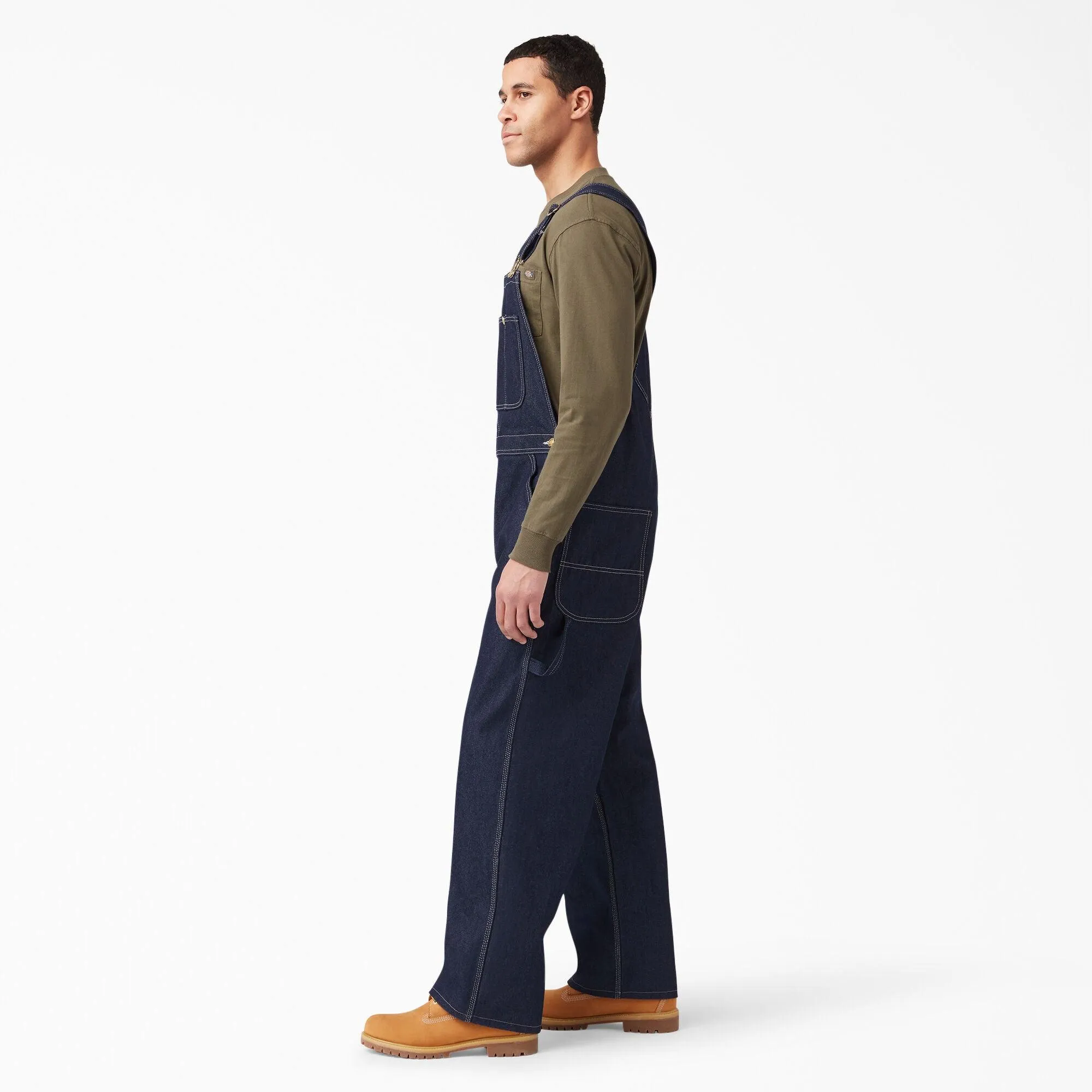 Indigo Bib Overalls, Indigo Blue