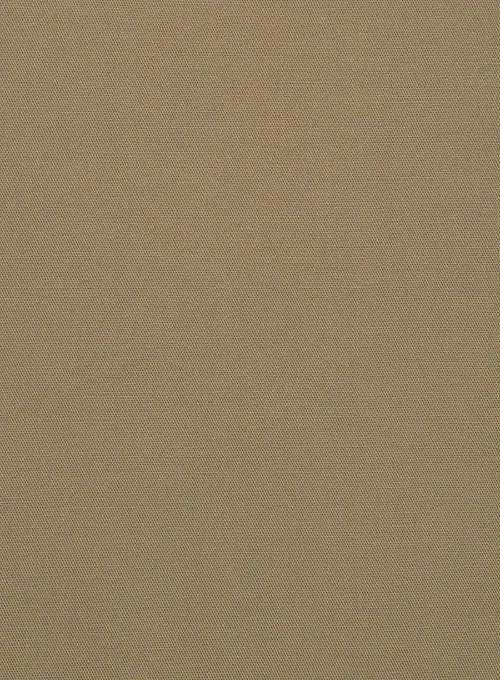 Italian Hunter Khaki Cotton Stretch Suit