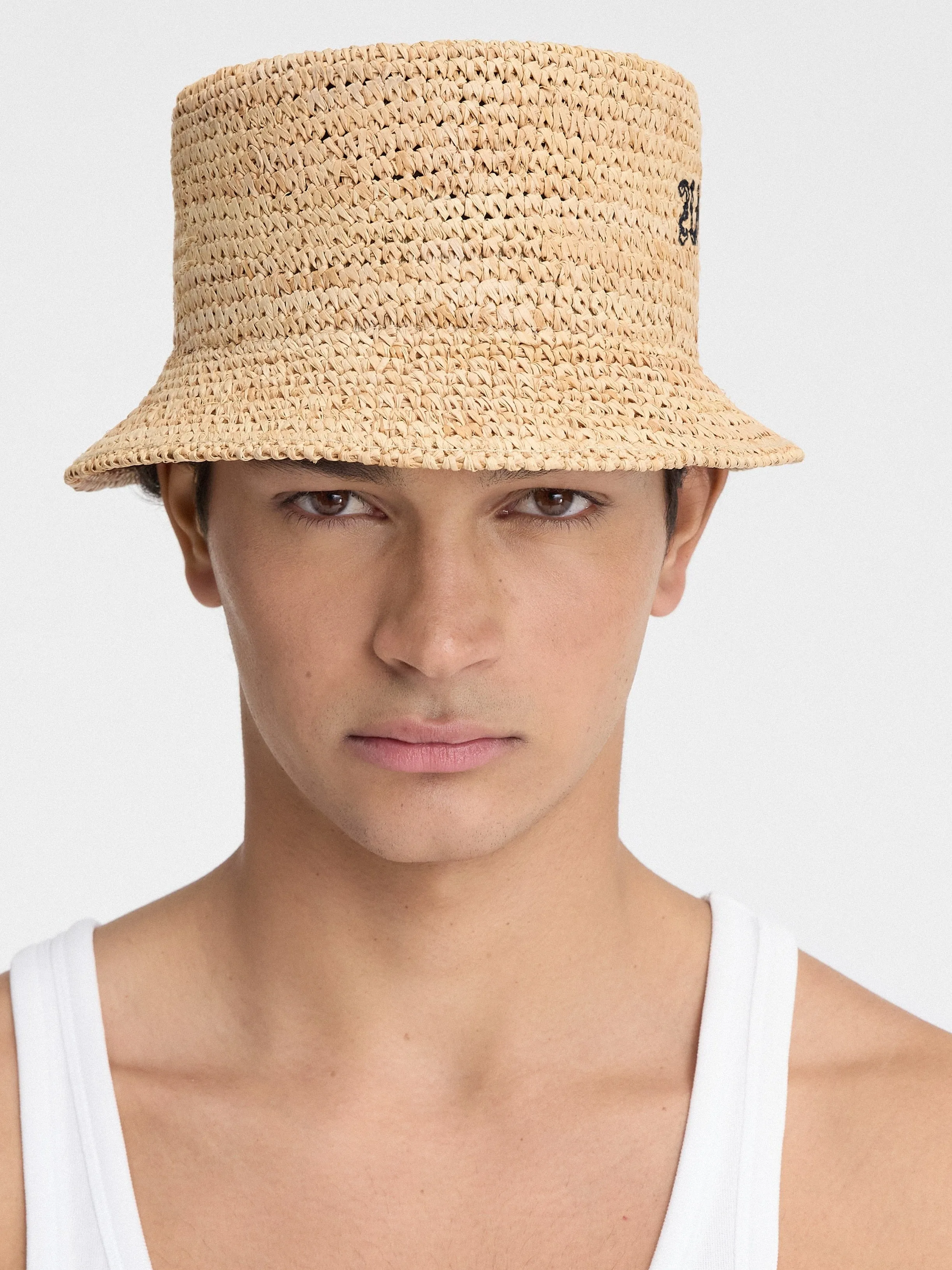 Jacquemus Le Bob Pesco Hat in Natural