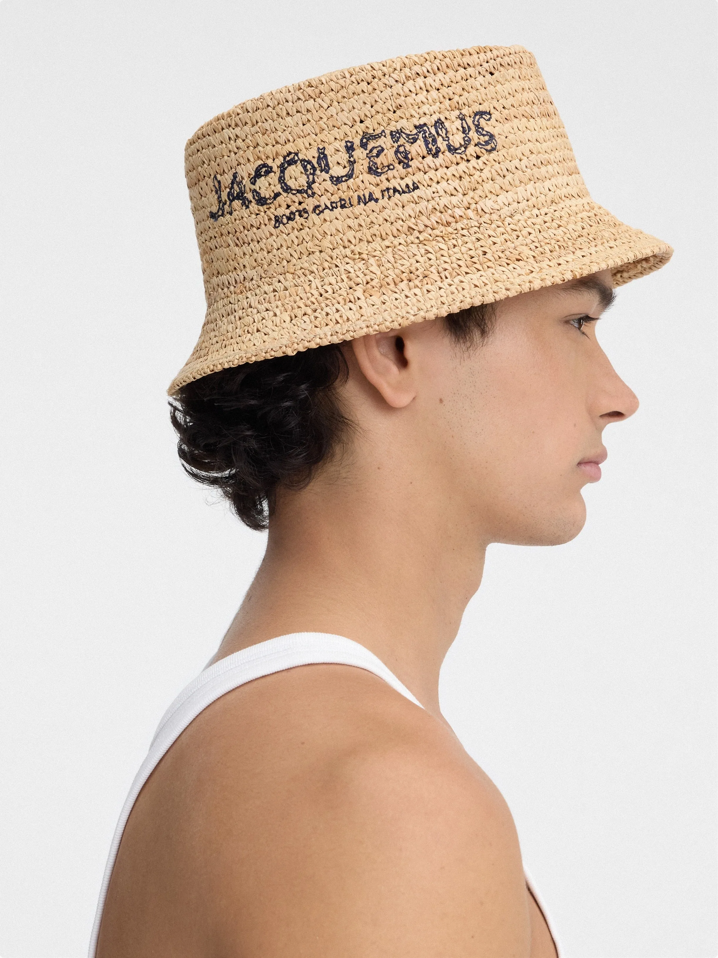 Jacquemus Le Bob Pesco Hat in Natural
