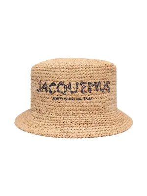Jacquemus Le Bob Pesco Hat in Natural