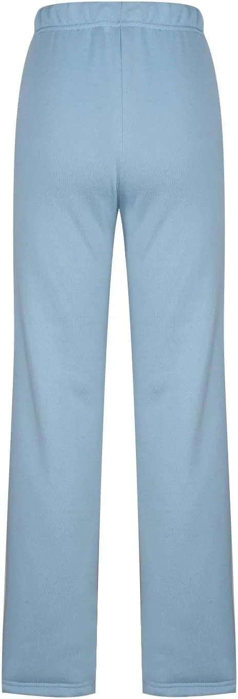 JOAU Women's Plus Size Loose Fit Elastic High Waist Pants Casual Straight Leg Baggy Trousers Soft Loungewear with Pockets