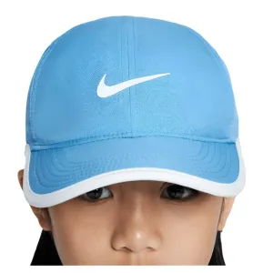 Juniors` Dri-Fit Club Tennis Cap Blue Beyond and White