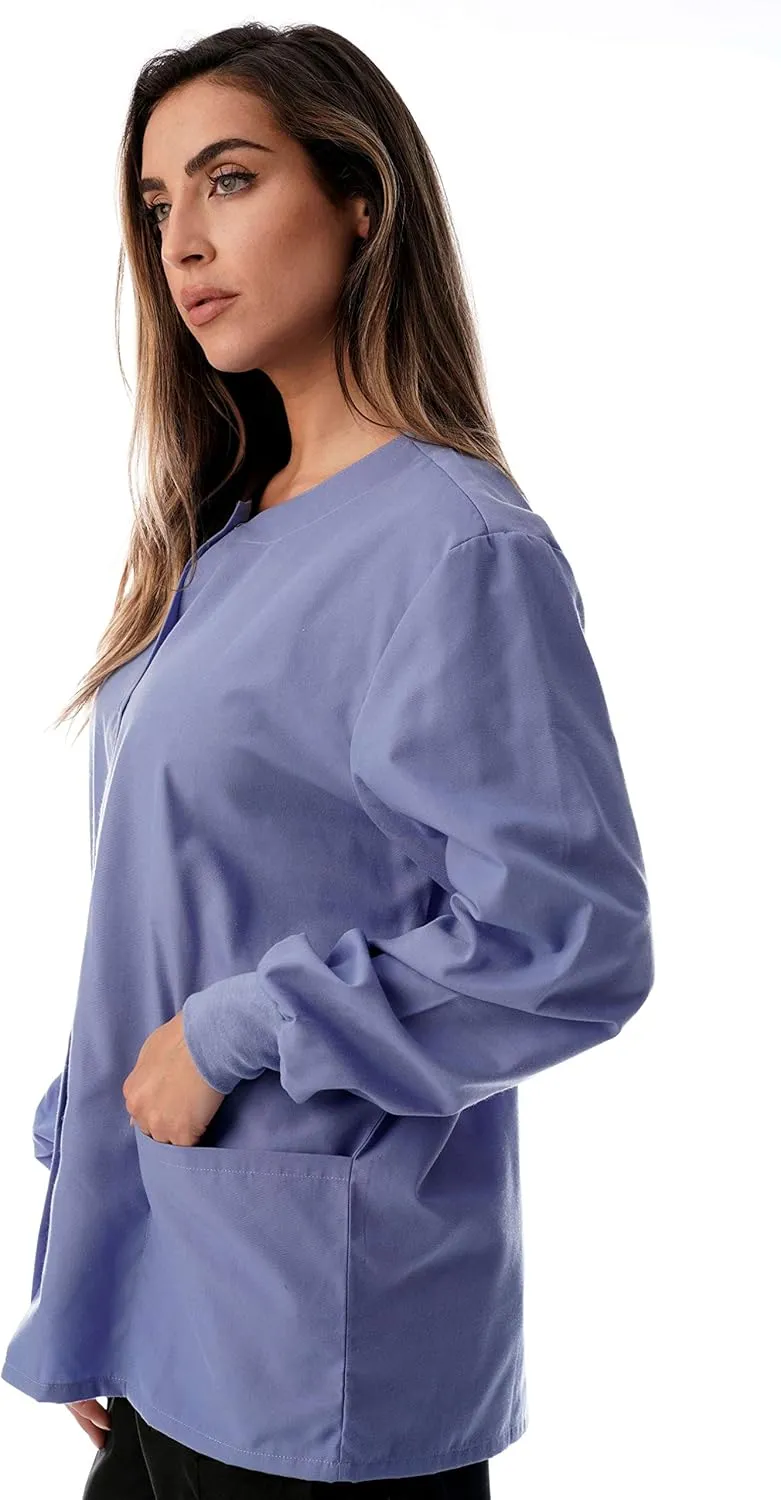 Just Love Womens Solid Jacket Uniform Coat