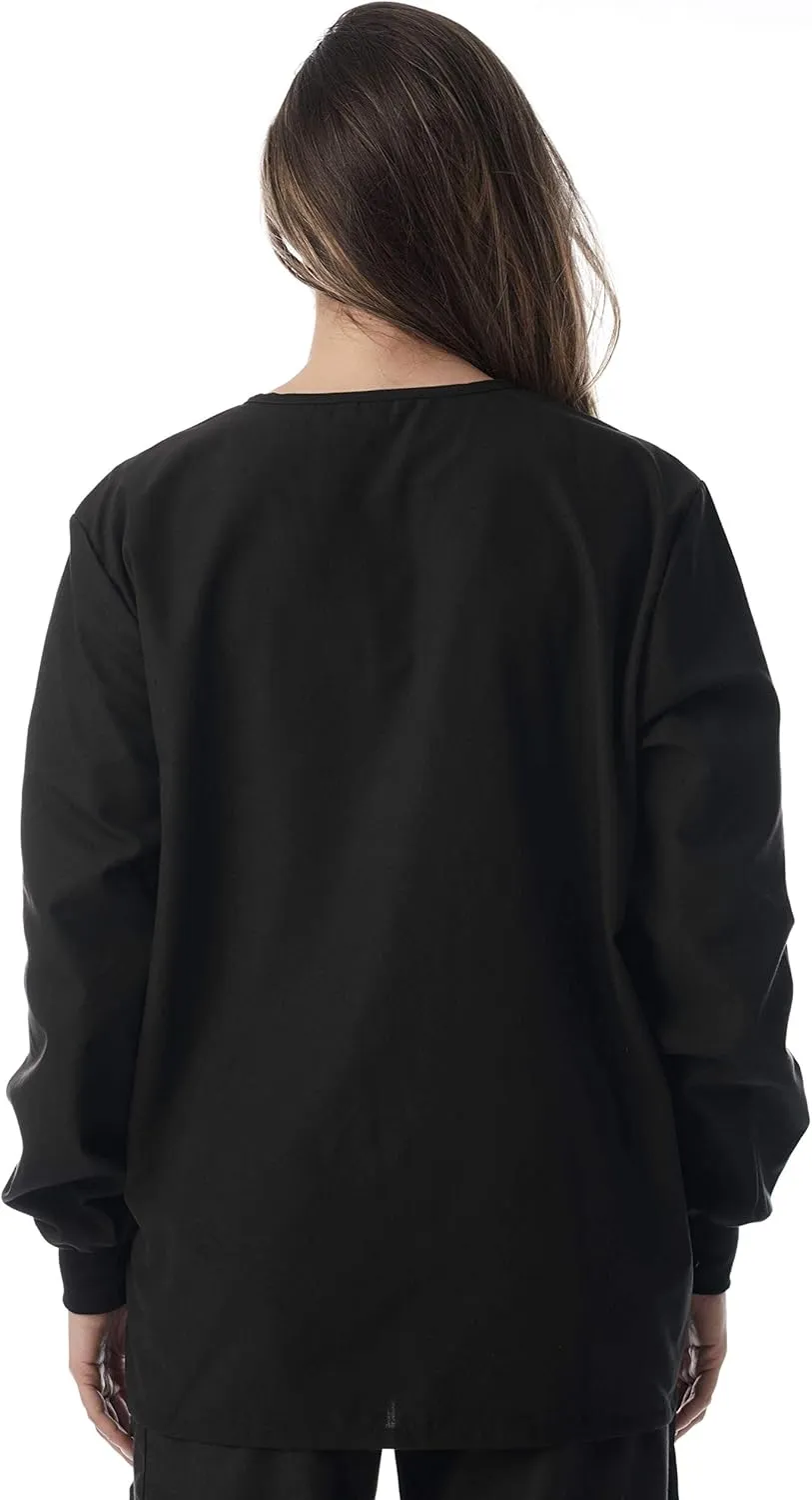 Just Love Womens Solid Jacket Uniform Coat