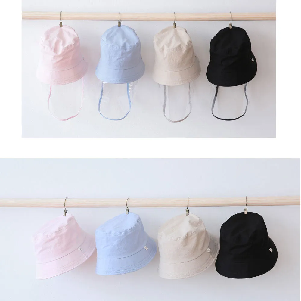 Kids Bucket Hat with Detachable Shield