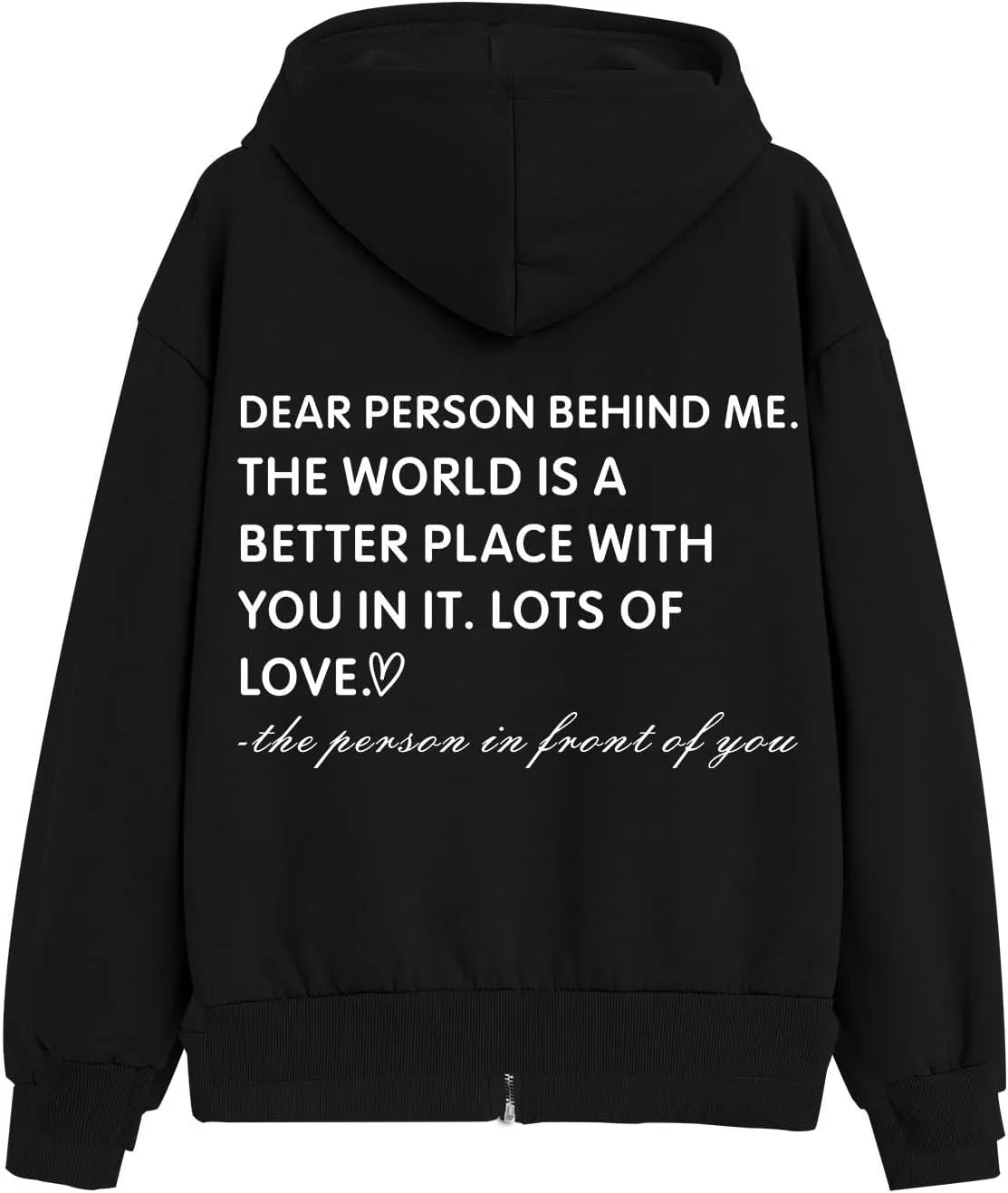KIEKIECOO Oversized Full Zip Up Hoodies for Women Be Kind Graphic Jacket Light Weight Fall Zipper Sweatshirts Loose Fit