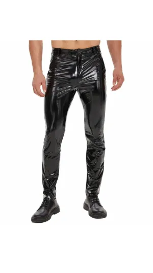 Kizbono - Pu Leather Pants for Men