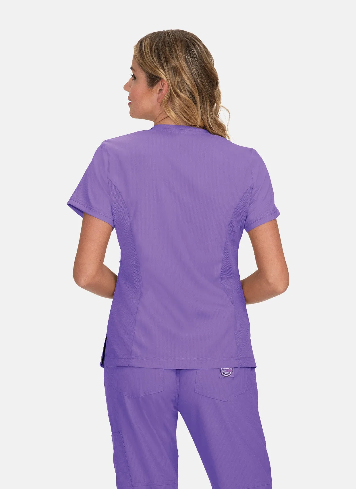 Koi Lite Philosophy Scrub Top - French Lavender