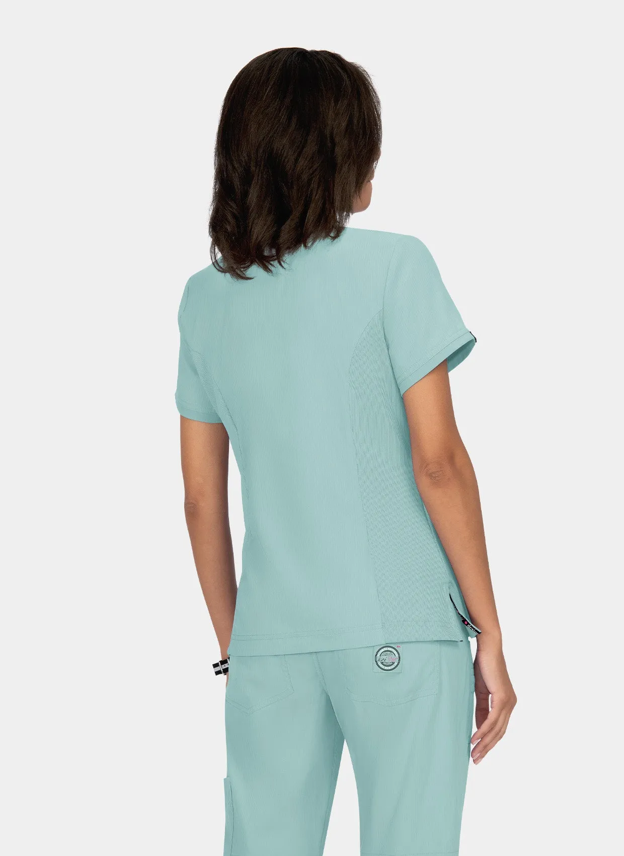 Koi Lite Philosophy Scrub Top - Sage