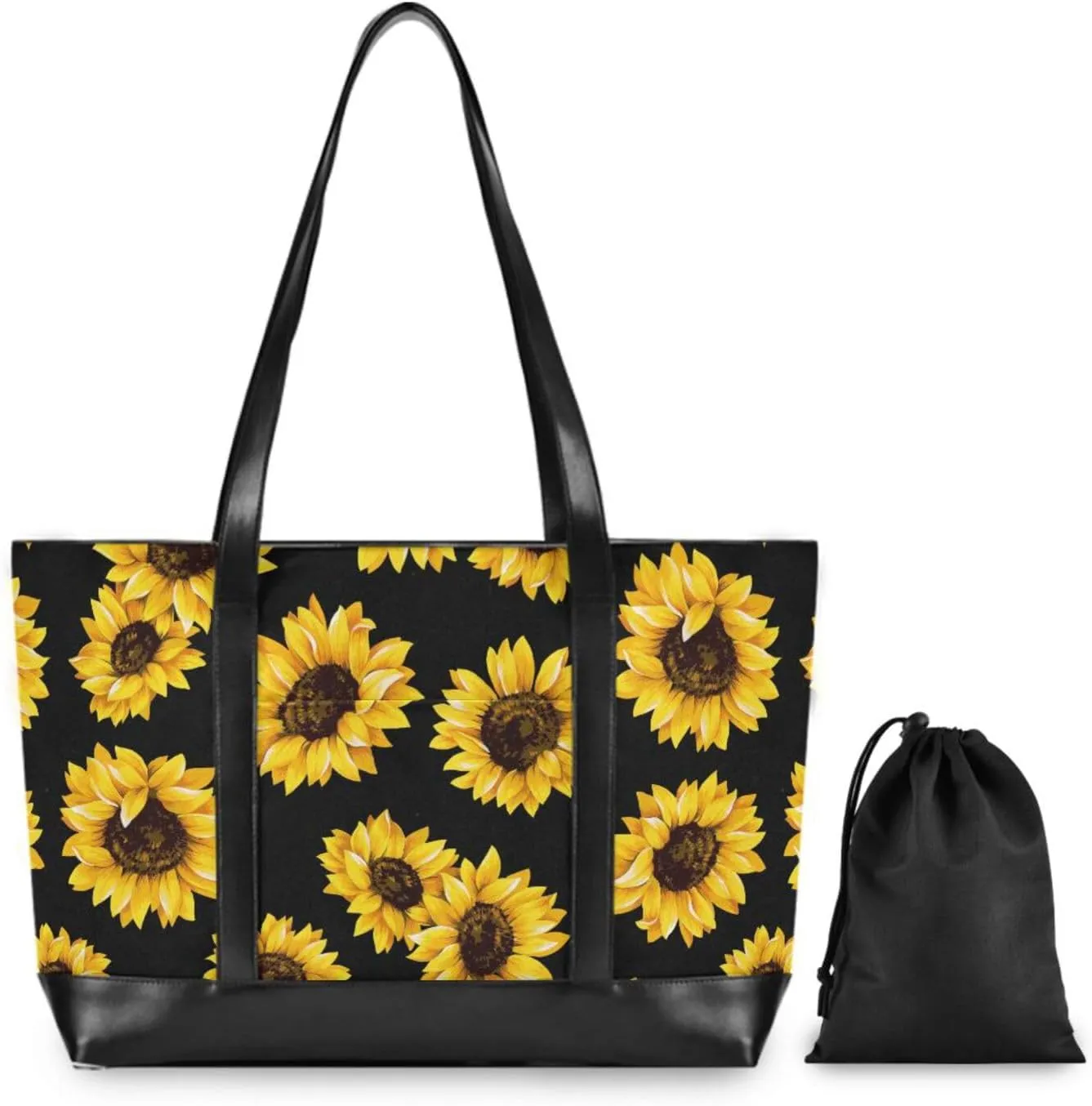 Laptop Tote Bag for Women 15.6in Tote Bag Laptop Compartment Work Bag Office Computer Teacher Travel Shoulder Bag