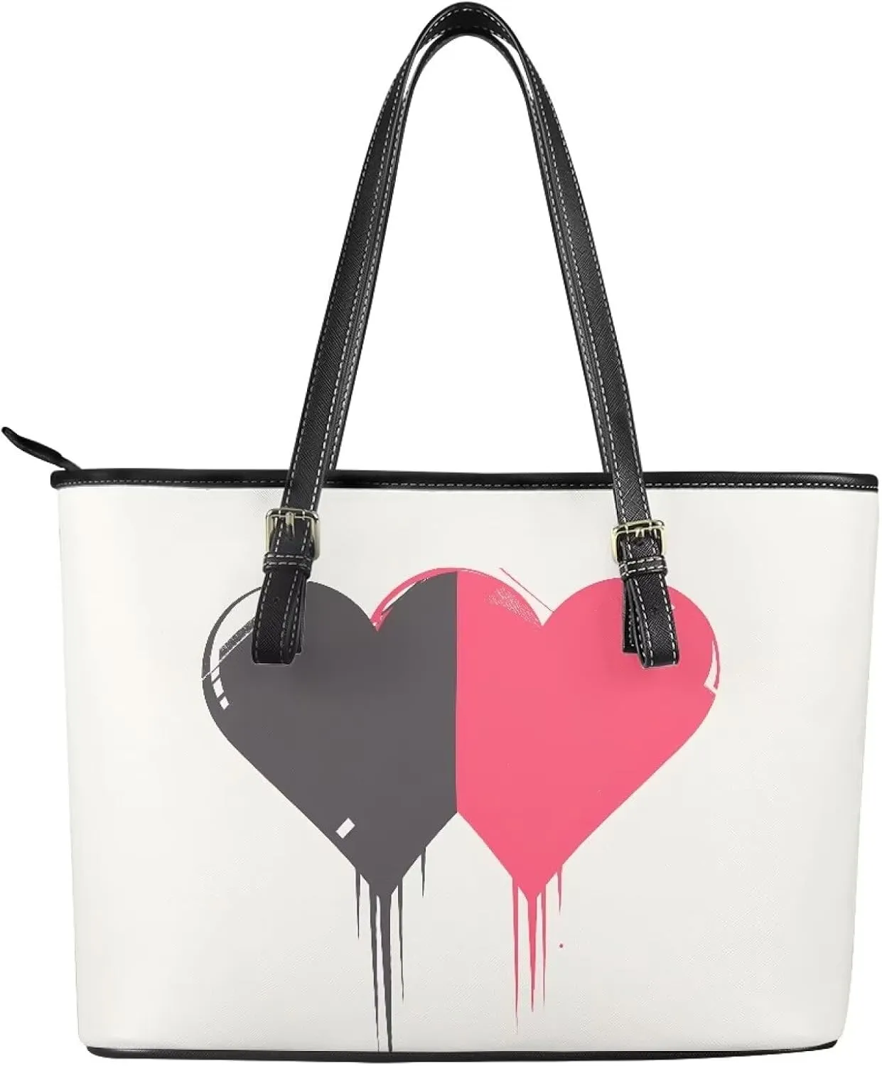 Leather Tote Bag for Women, Modern Top Handle Satchel Purse, Large Work Tote Bag Leather Handbags Travel Hobo Bag