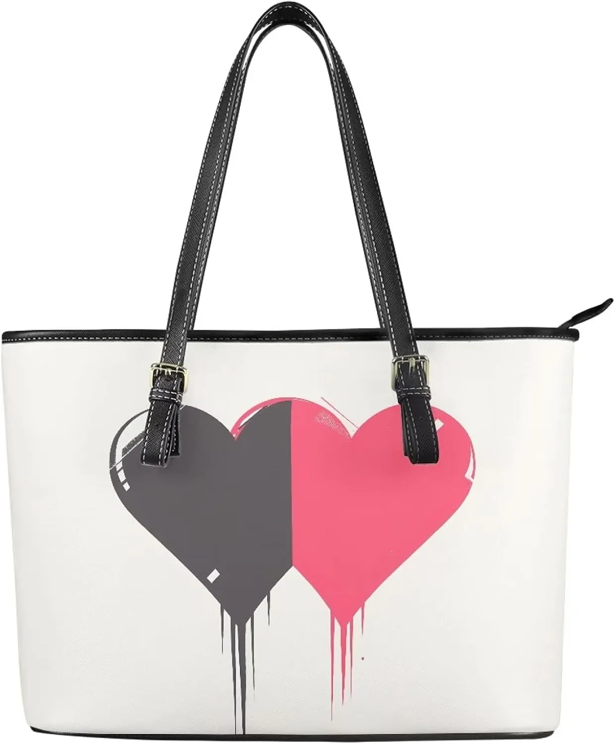 Leather Tote Bag for Women, Modern Top Handle Satchel Purse, Large Work Tote Bag Leather Handbags Travel Hobo Bag