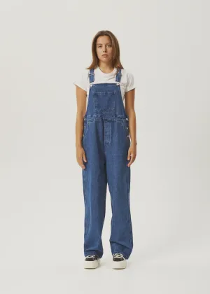 Louis Hemp Denim Baggy Overalls