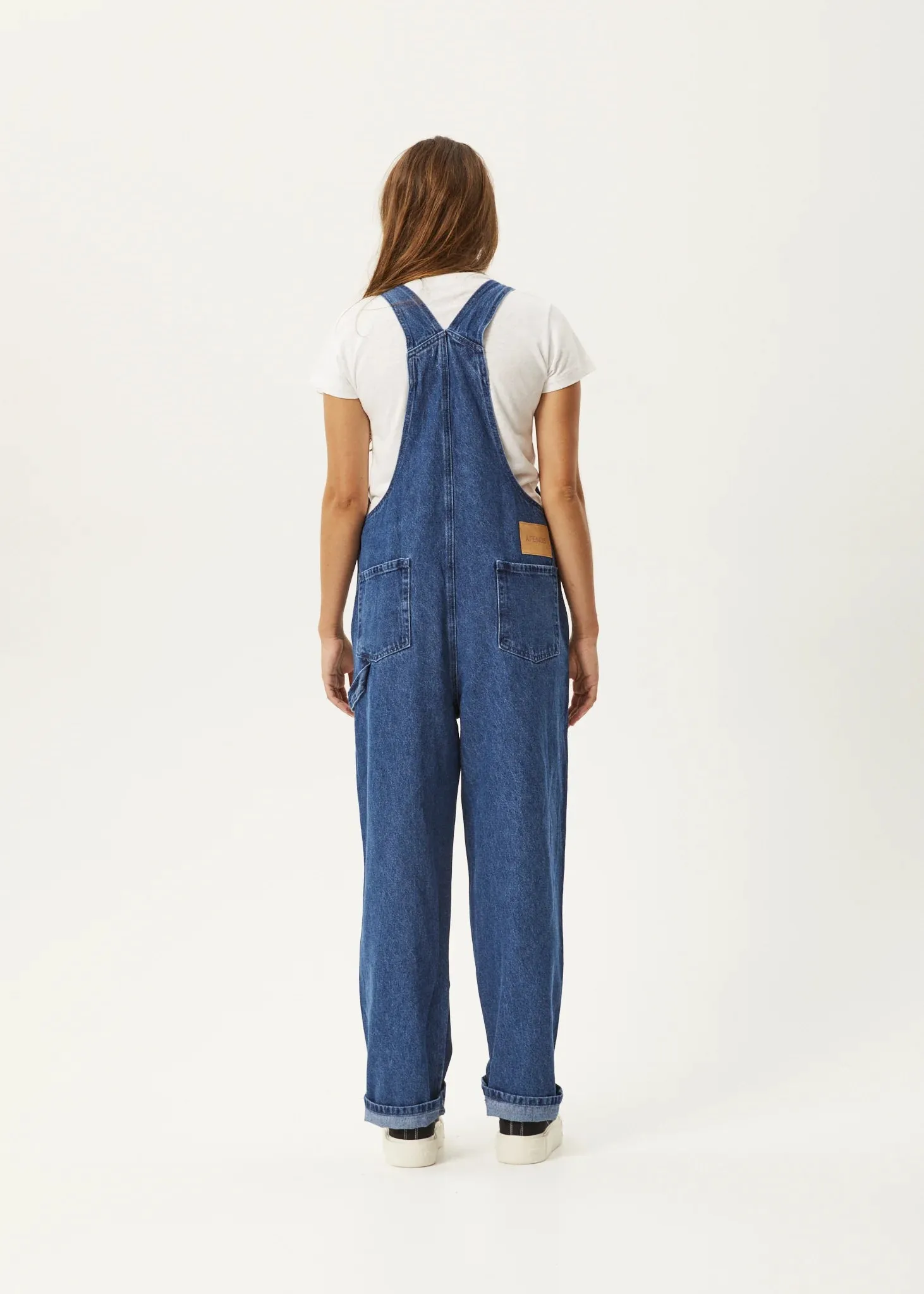 Louis Hemp Denim Baggy Overalls