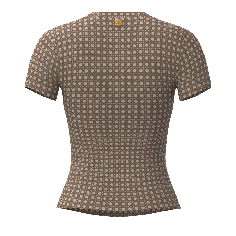 Luxe Opaque Short Sleeve Top