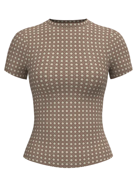 Luxe Opaque Short Sleeve Top