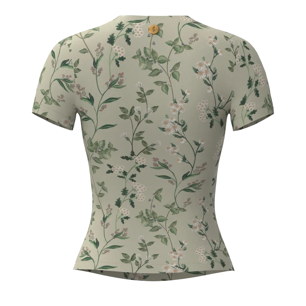 Luxe Opaque Short Sleeve Top