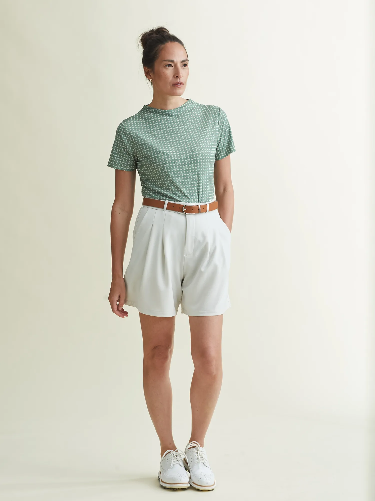Luxe Opaque Short Sleeve Top