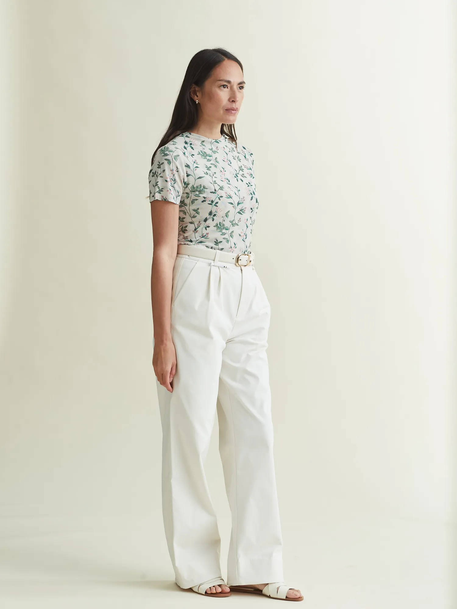 Luxe Opaque Short Sleeve Top