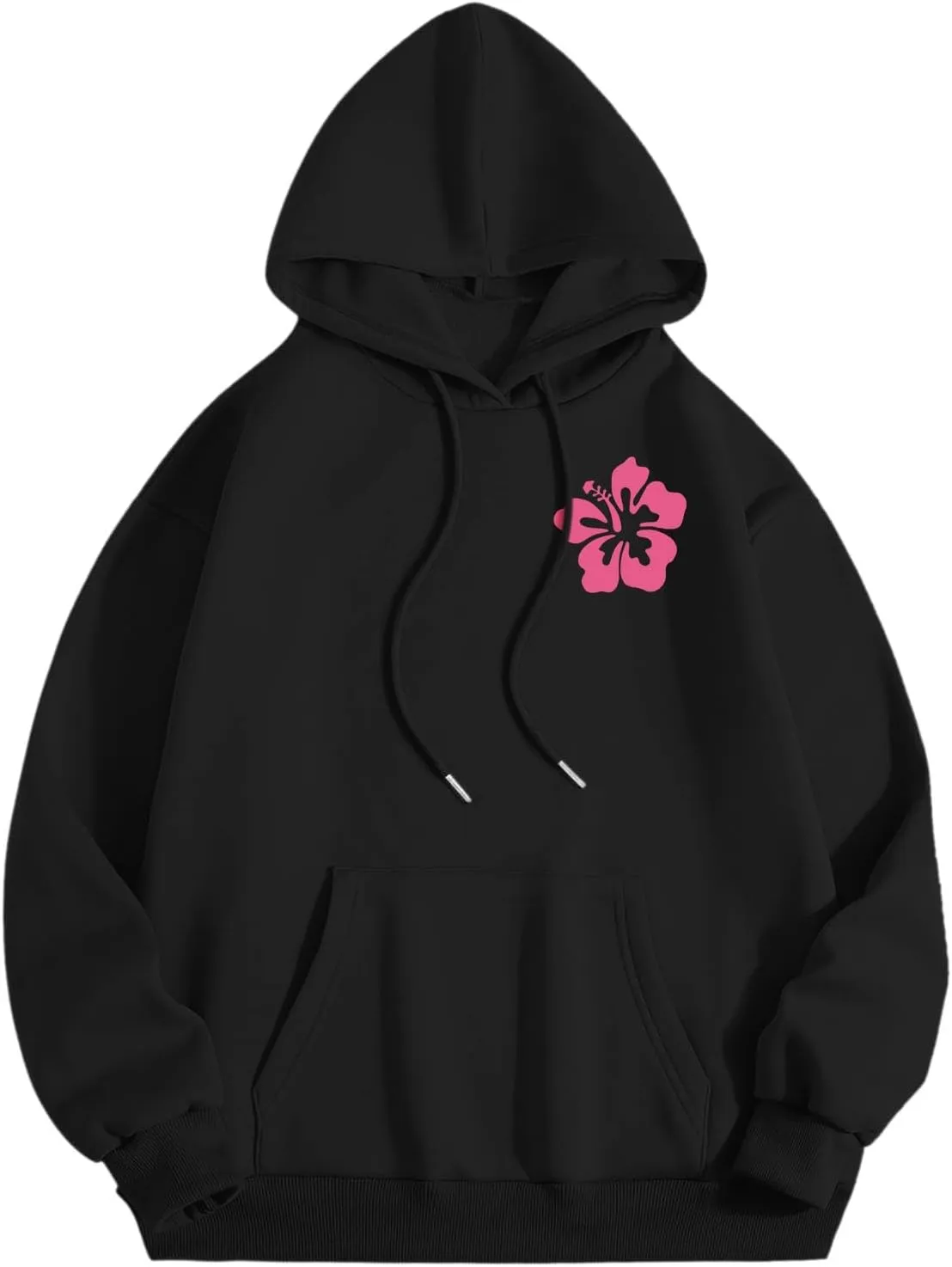 Meet Me at The Ocean Graphic Hoodie For Women Trendy Letter Printed Long Sleeve Hoodie Oversized Casual Pullover Tops