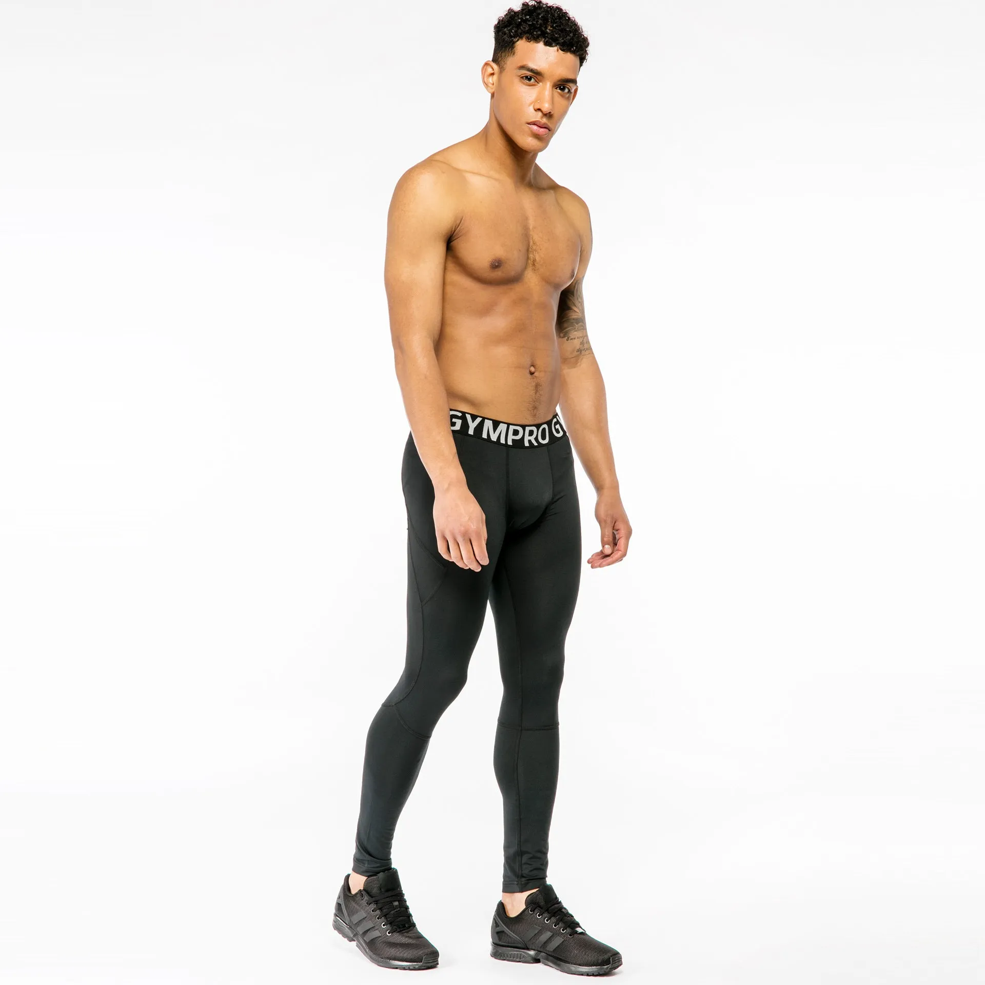 Mens - Active Training Leggings - Black