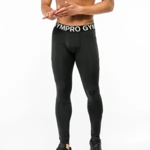 Mens - Active Training Leggings - Black