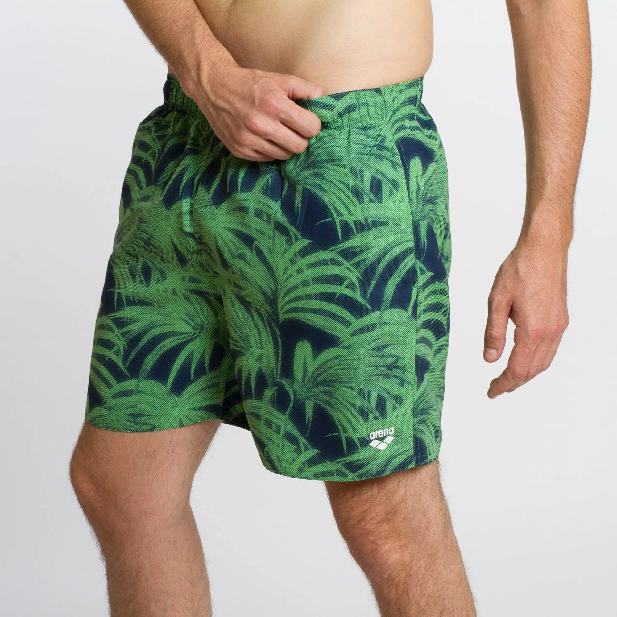 MEN'S BAHAMAS BOXER SWIM SHORTS
