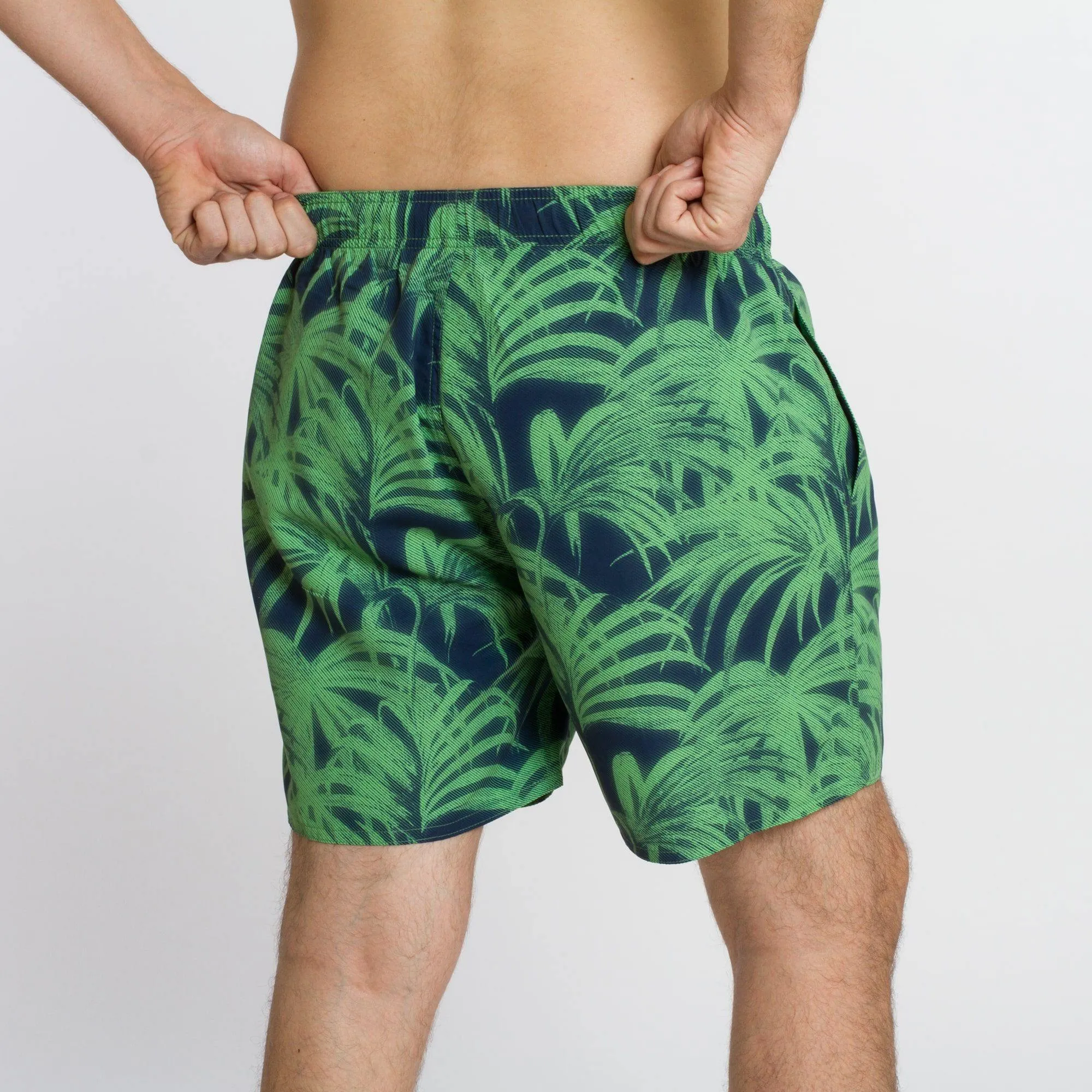 MEN'S BAHAMAS BOXER SWIM SHORTS