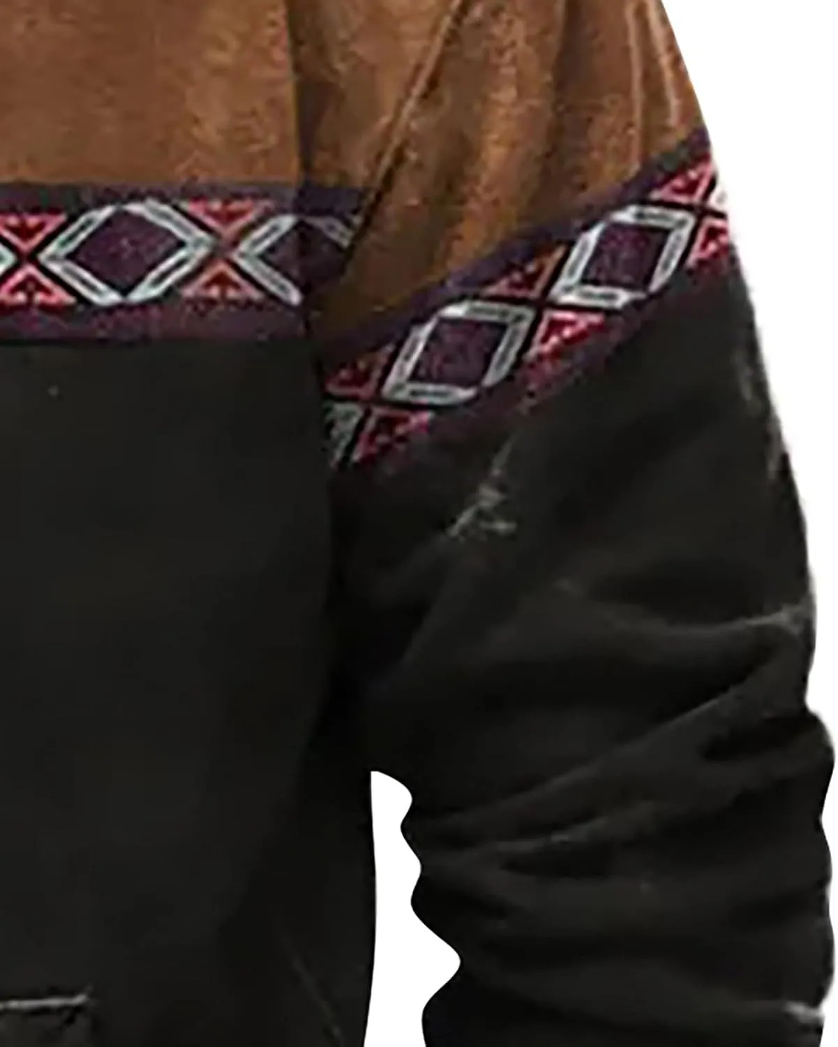 Mens Hoodies Pullover Vintage Long Sleeve Hoodie Half Zipper Hooded Sweatshirt Top Workwear Multi Pocket Men Hoodie