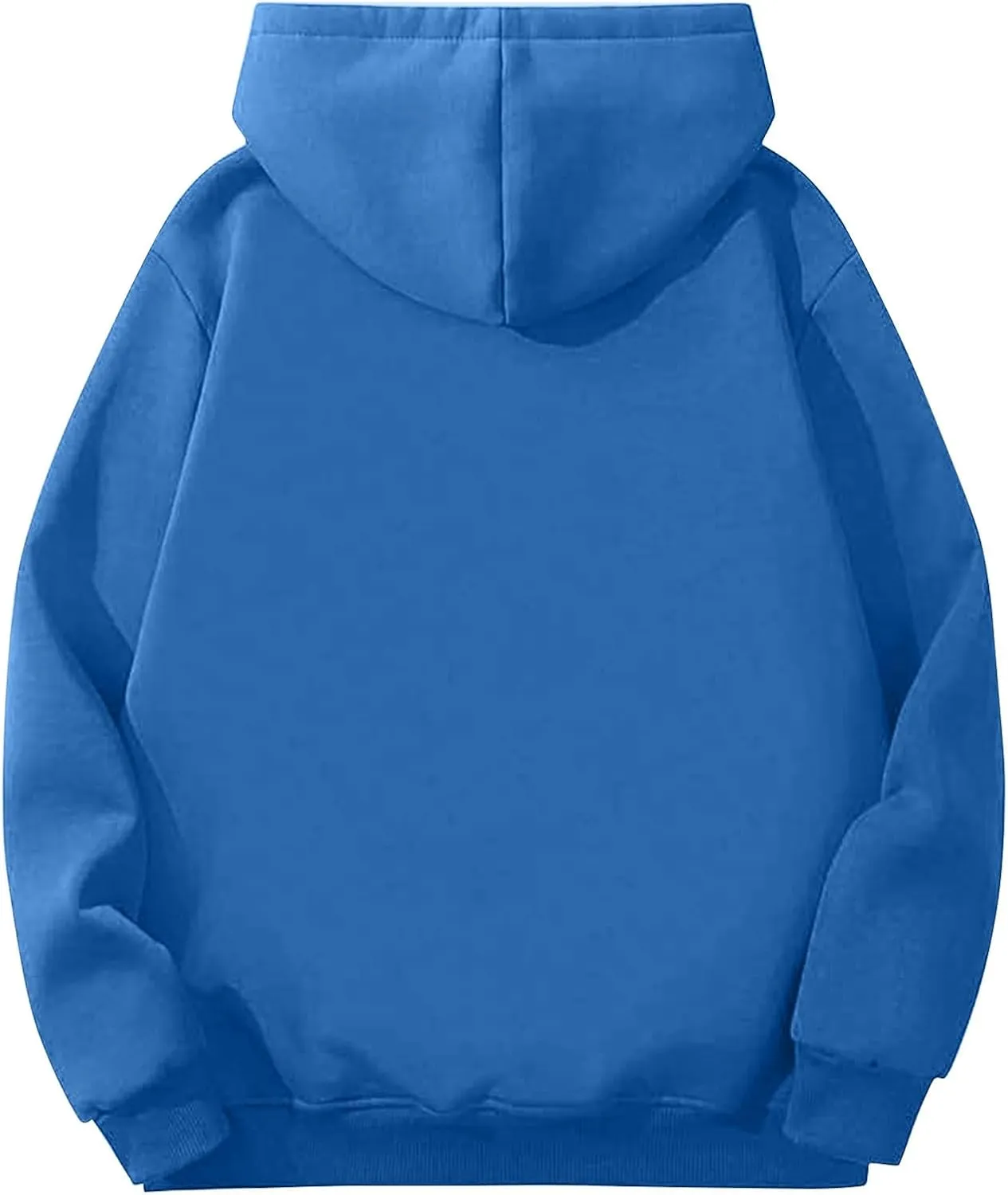 Mens Sherpa Fleece Lined Hoodie Winter Warm Heavyweight Thick Hooded Sweatshirts Kangaroo Pocket Hoodies S-3XL