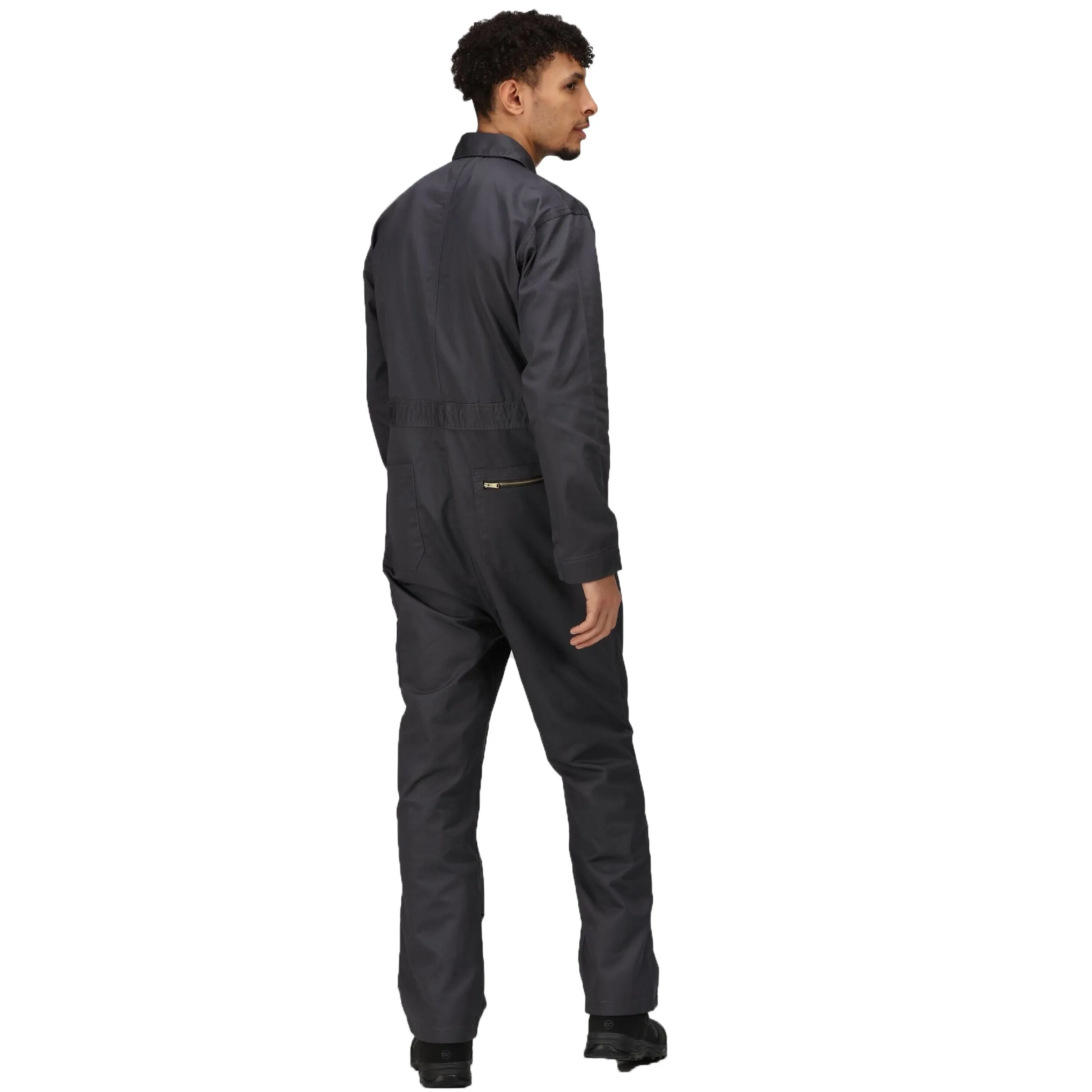 Mens TRJ513R Zip Fasten Durable Workwear Coveralls