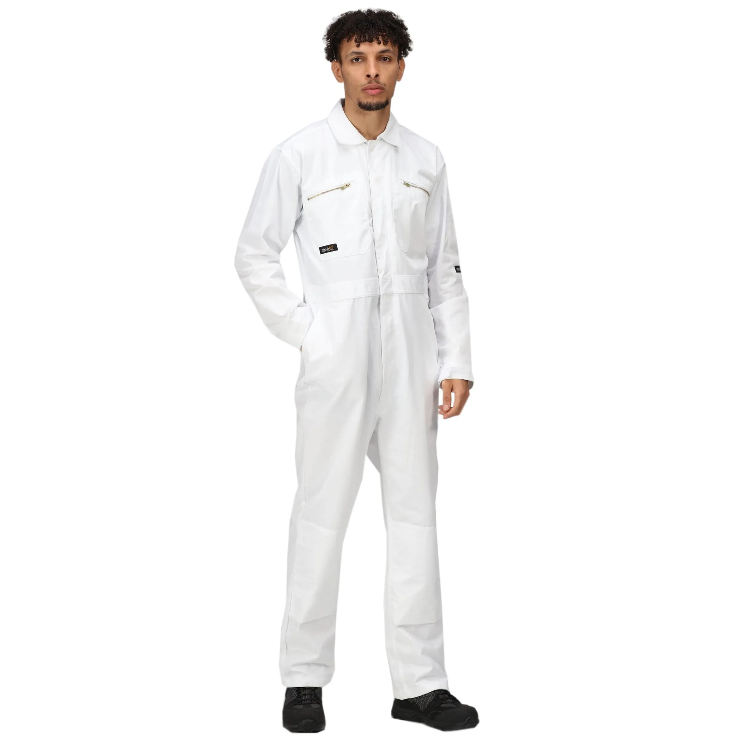 Mens TRJ513R Zip Fasten Durable Workwear Coveralls