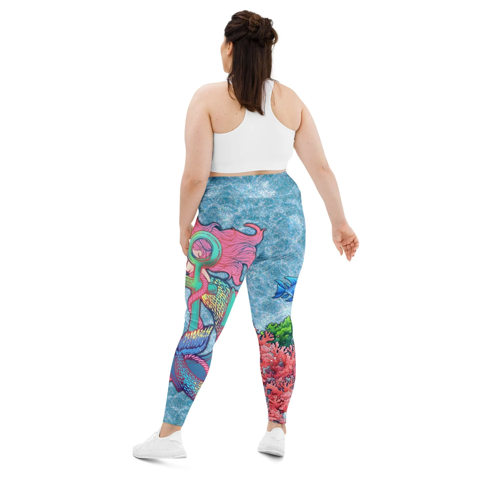 Mermaid Plus Size Leggings