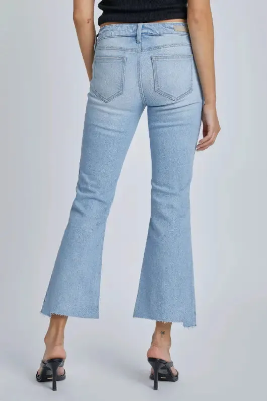 Mid Rise Crop Flare – Effortless Style Meets Comfort