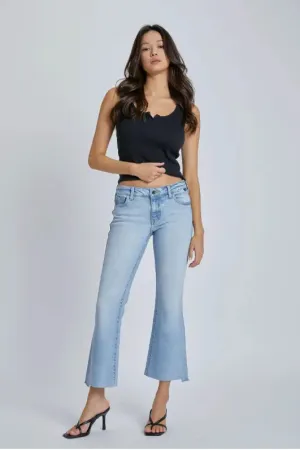 Mid Rise Crop Flare – Effortless Style Meets Comfort