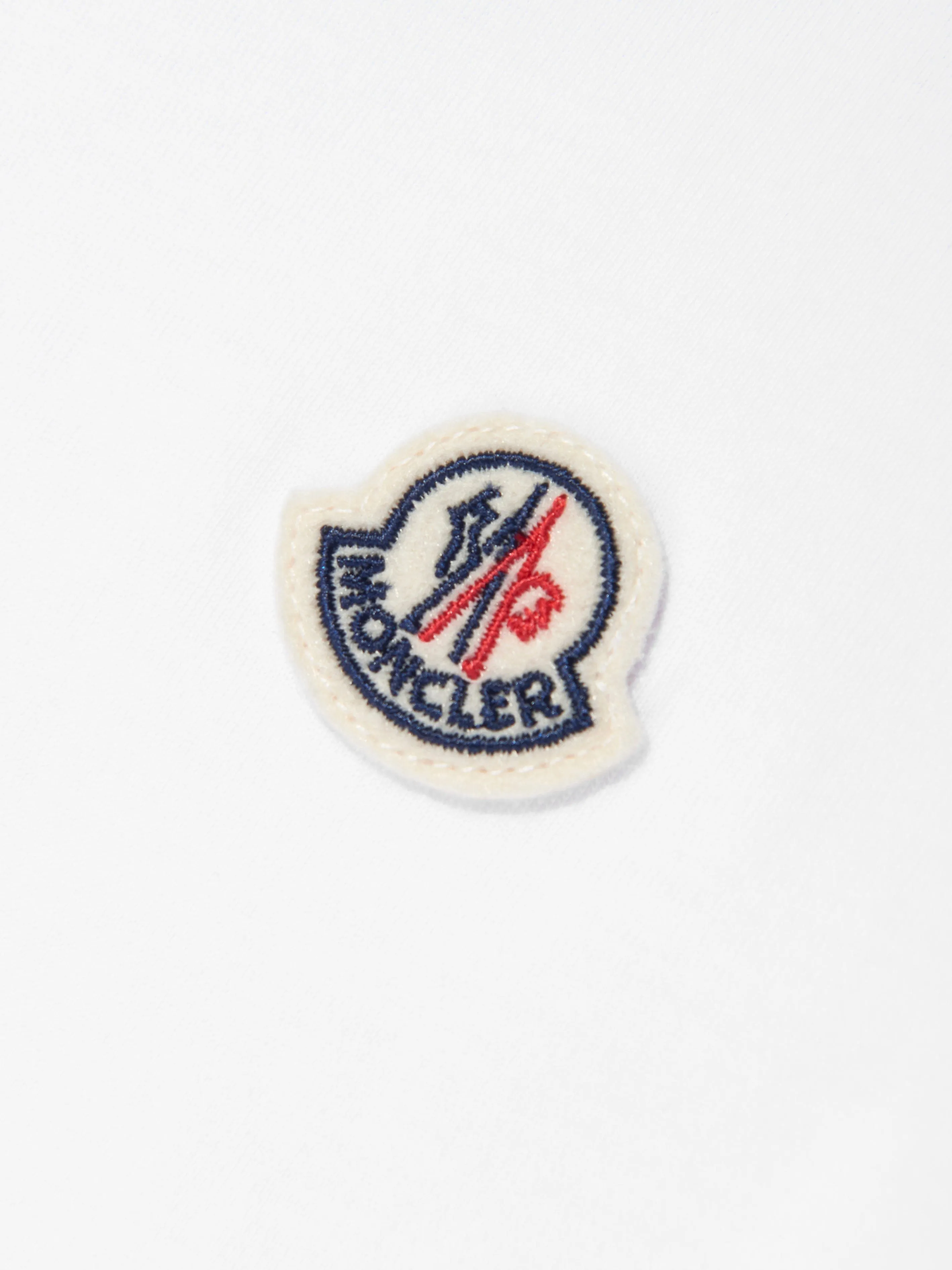 Moncler Enfant Kids Logo T-Shirt in White