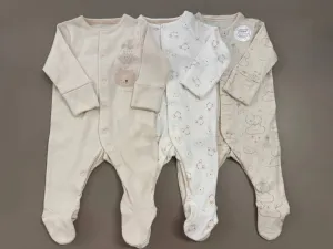 Mothercare Baby Boy Pack of 3 Overalls
